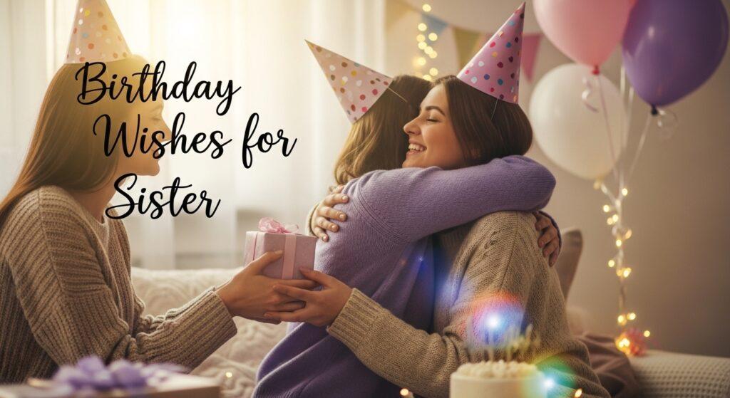Birthday Wishes for Sister