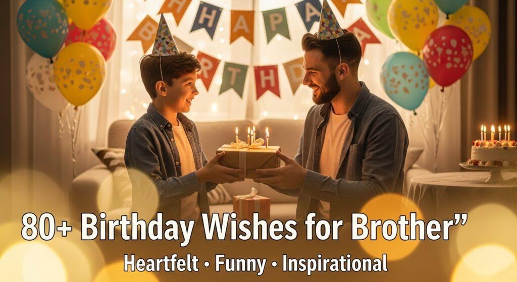 Birthday Wishes for Brother