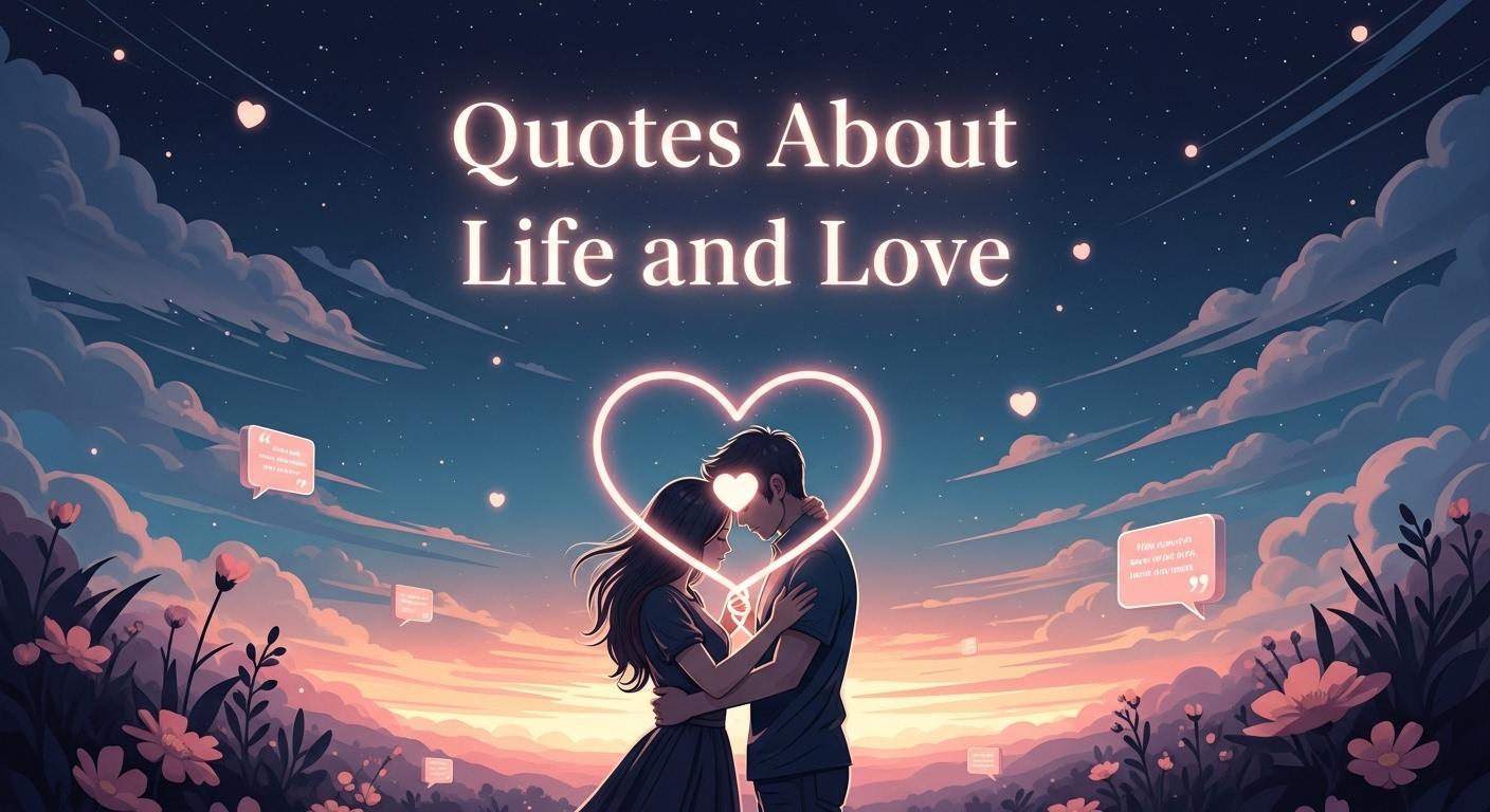 60 Quotes About Life and Love: Words That Speak to the Heart