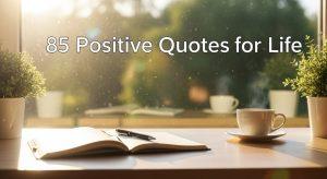 85 Positive Quotes for Life