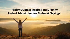 100+ Friday Quotes: Inspirational, Funny, Urdu & Islamic Jumma Mubarak Sayings
