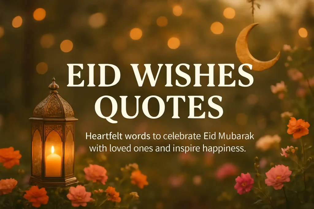 50 Eid Wishes Quotes – Heartfelt Words to Celebrate Eid Mubarak with Loved Ones and Inspire Happiness