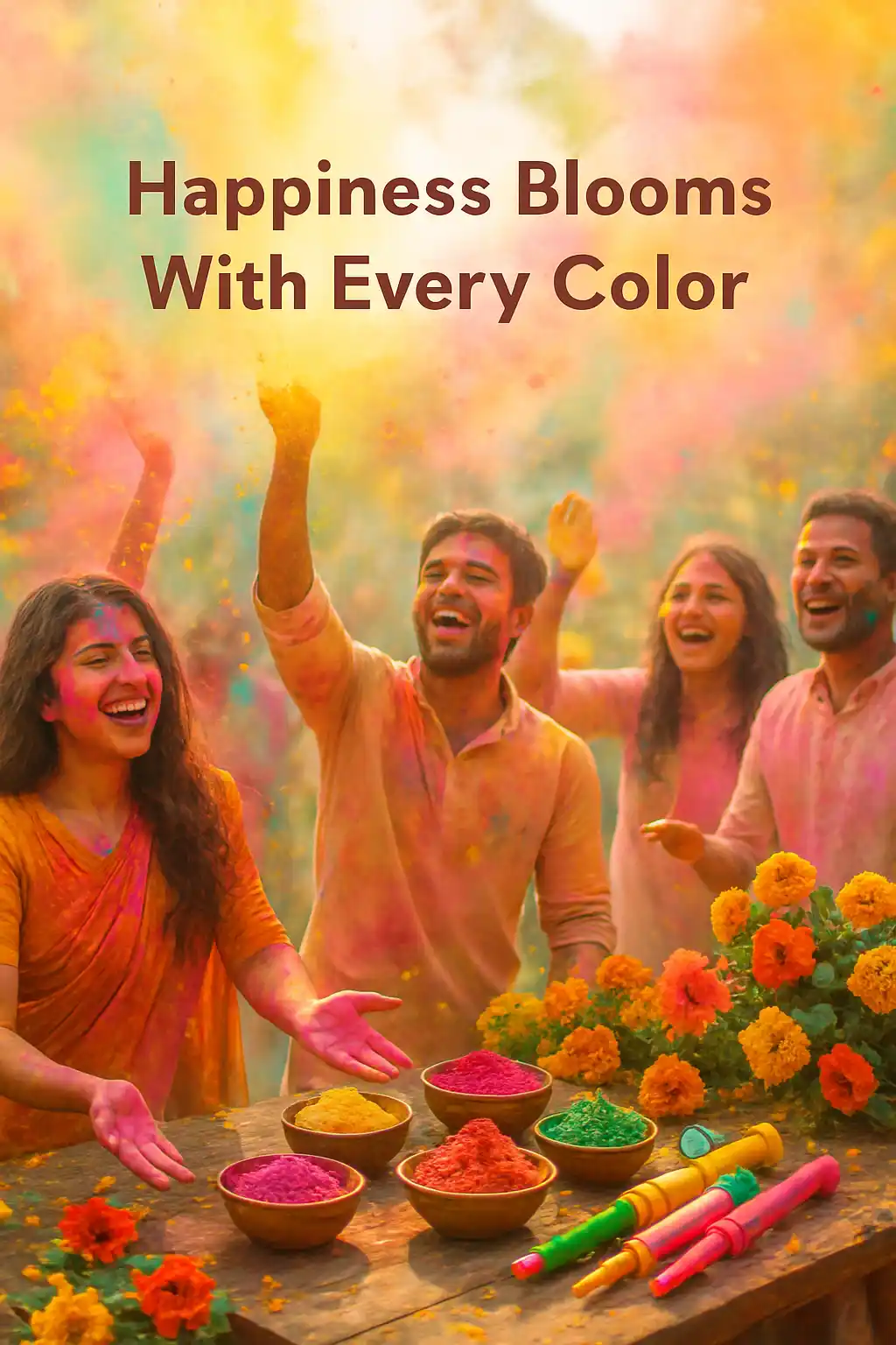 Beautiful Holi Wishes Quotes for Happiness