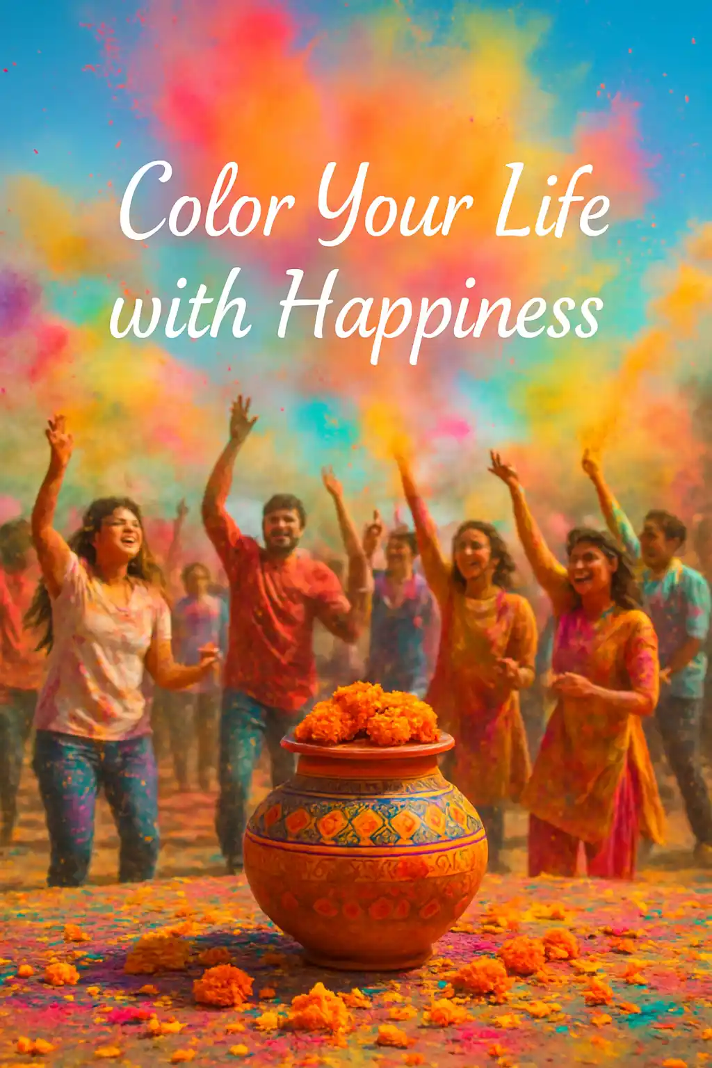 Colorful Holi Wishes Quotes to Share