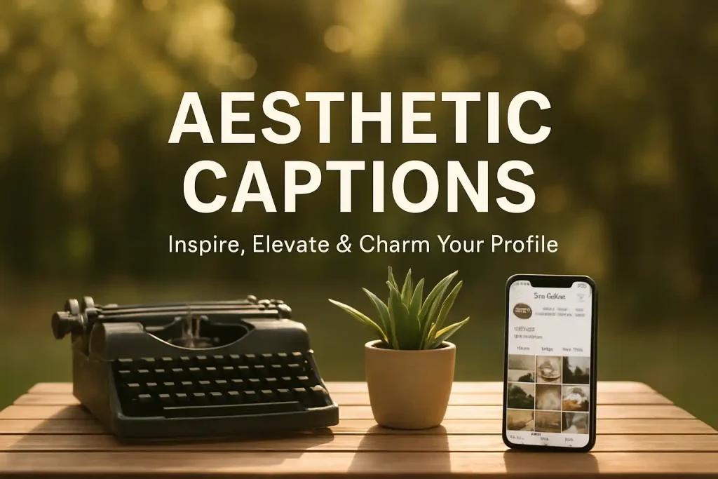 50 Aesthetic Captions for Instagram Bio – Inspire, Elevate & Charm Your Profile