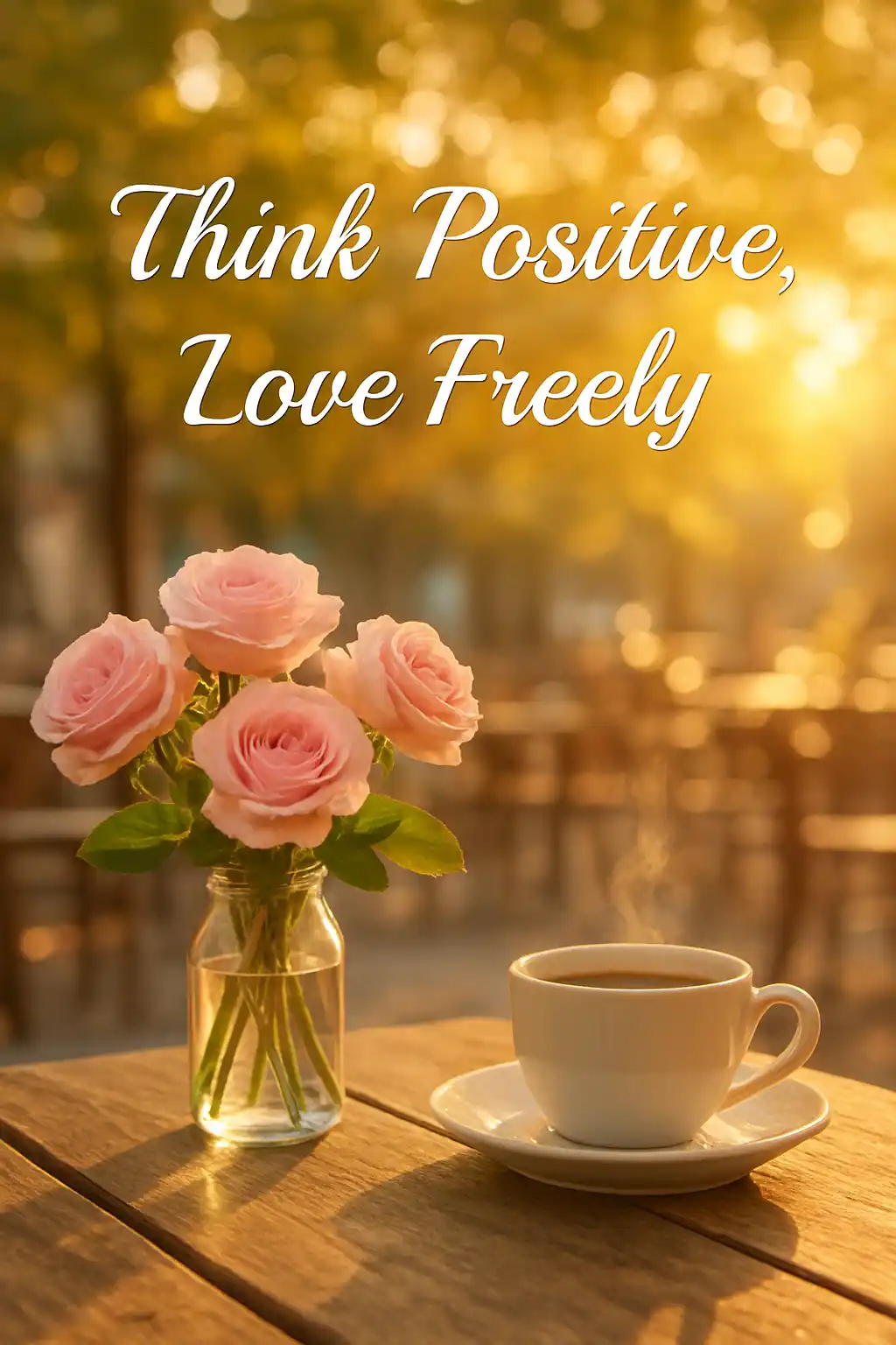 Think Positive Quotes for Love & Happiness