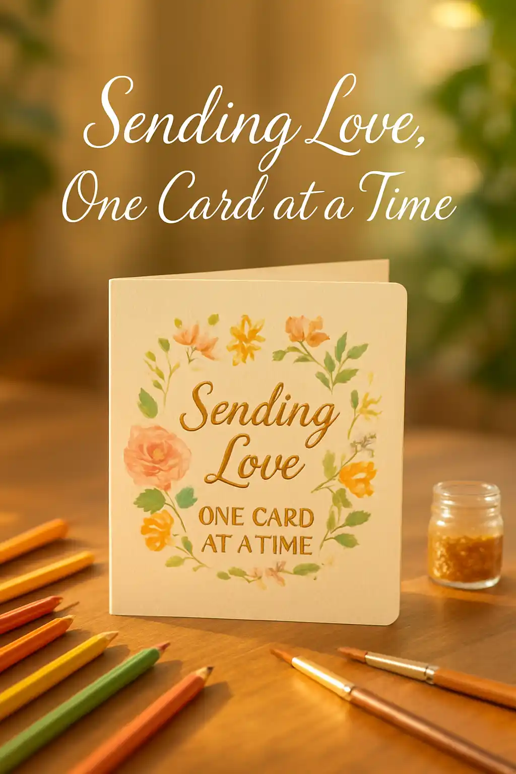 touching handmade greeting card sayings