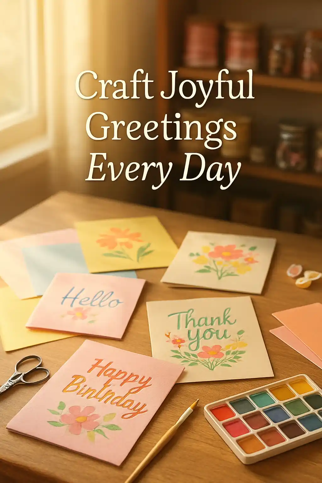 special daily greetings for handmade card enthusiasts
