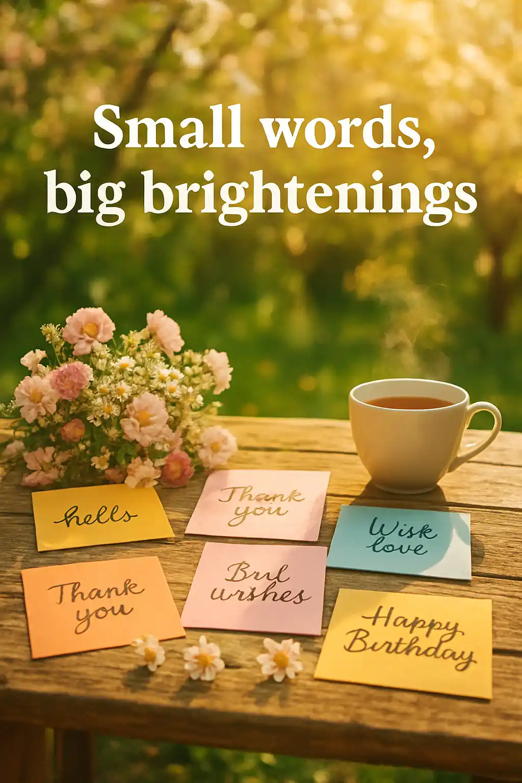 thoughtful daily greetings card ideas