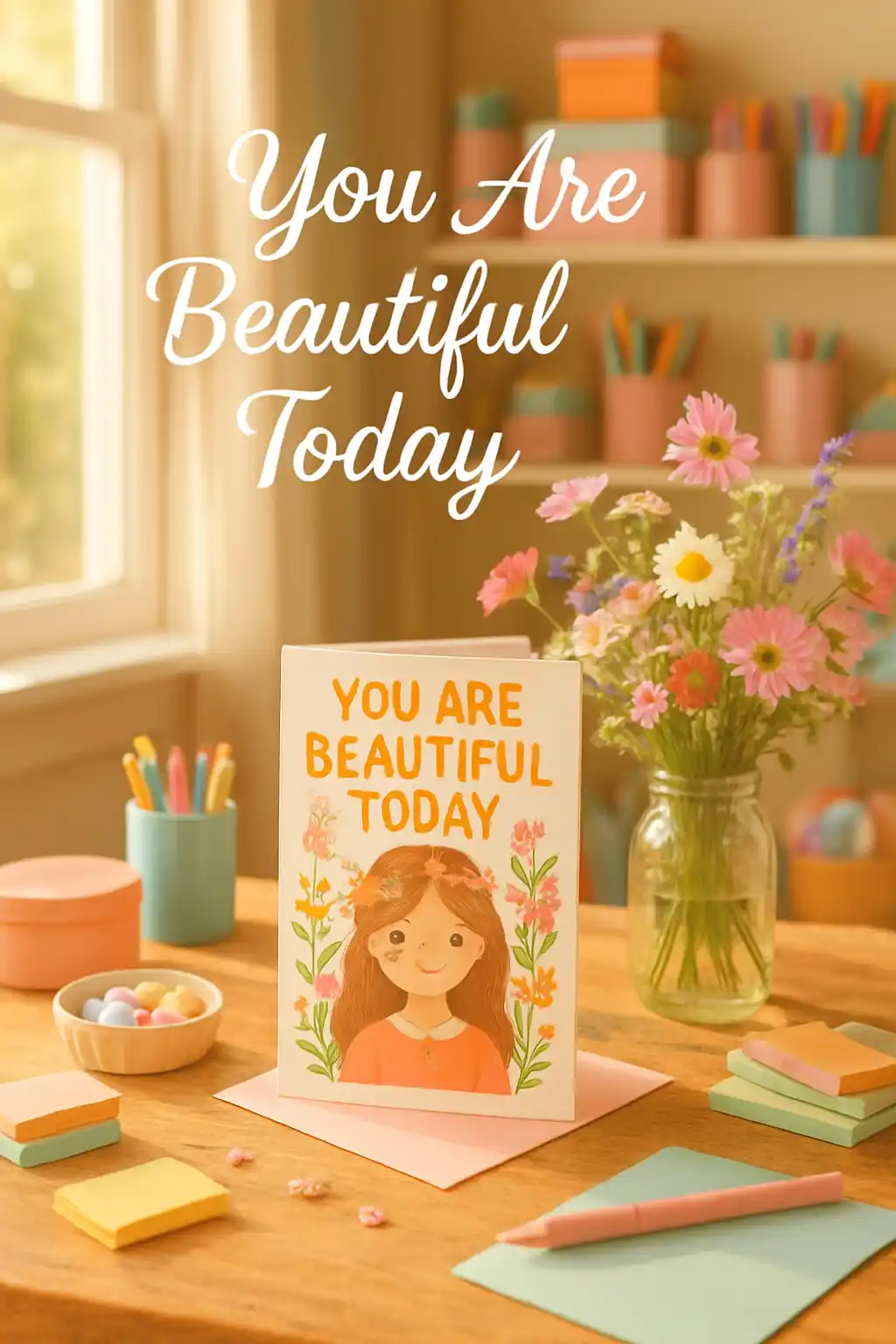 Unique greeting card messages for girls