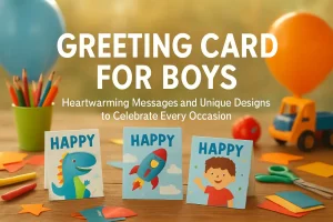 50 Creative Greeting Card Ideas for Boys – Heartwarming Messages and Unique Designs to Celebrate Every Occasion
