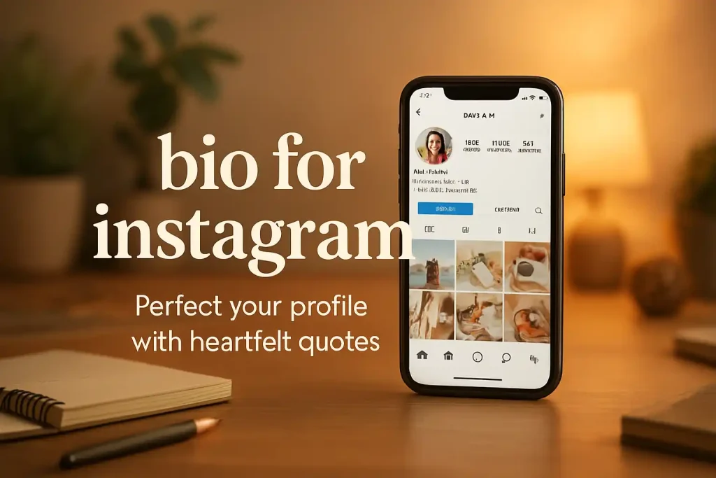 50 Creative and Heartfelt Bio for Instagram Quotes – Perfect for Your Profile