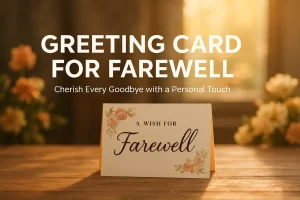 50 Quotes – Heartfelt and Creative Greeting Cards for Farewell Moments to Cherish Forever