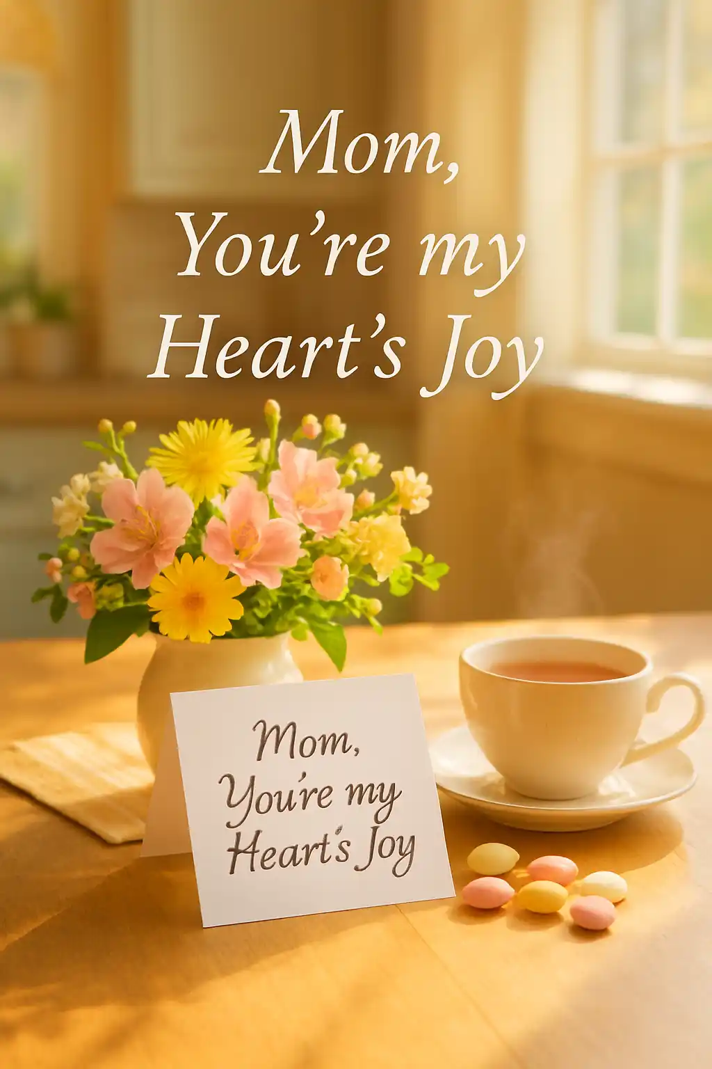 Heartfelt Greeting Card for Mom Messages