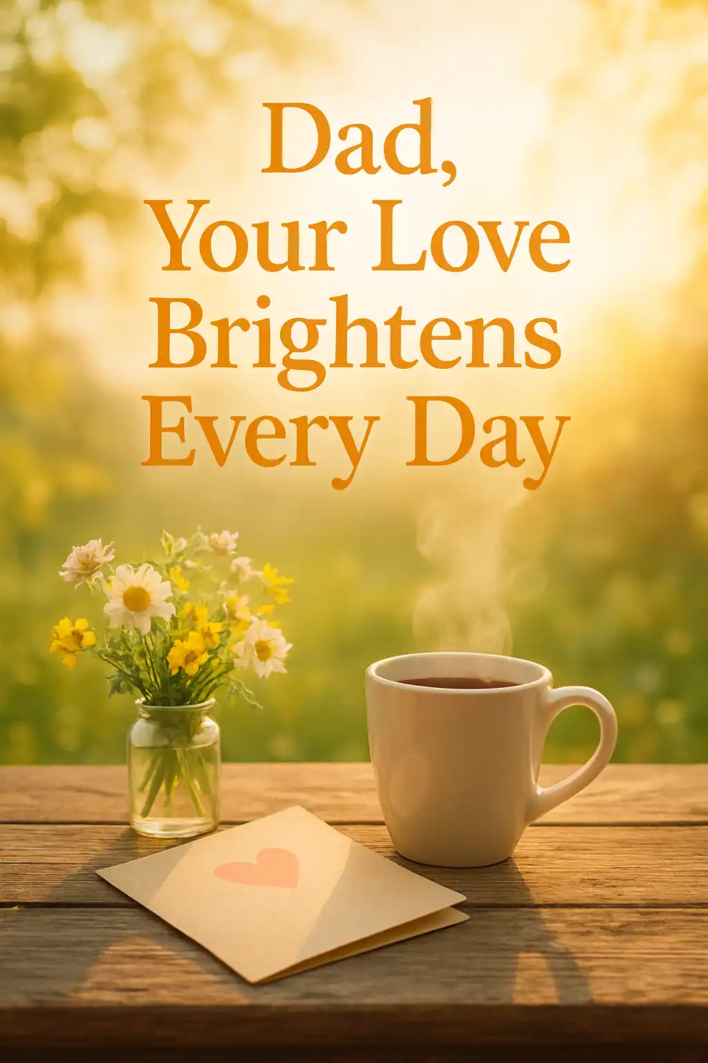emotional greetings for dad’s love