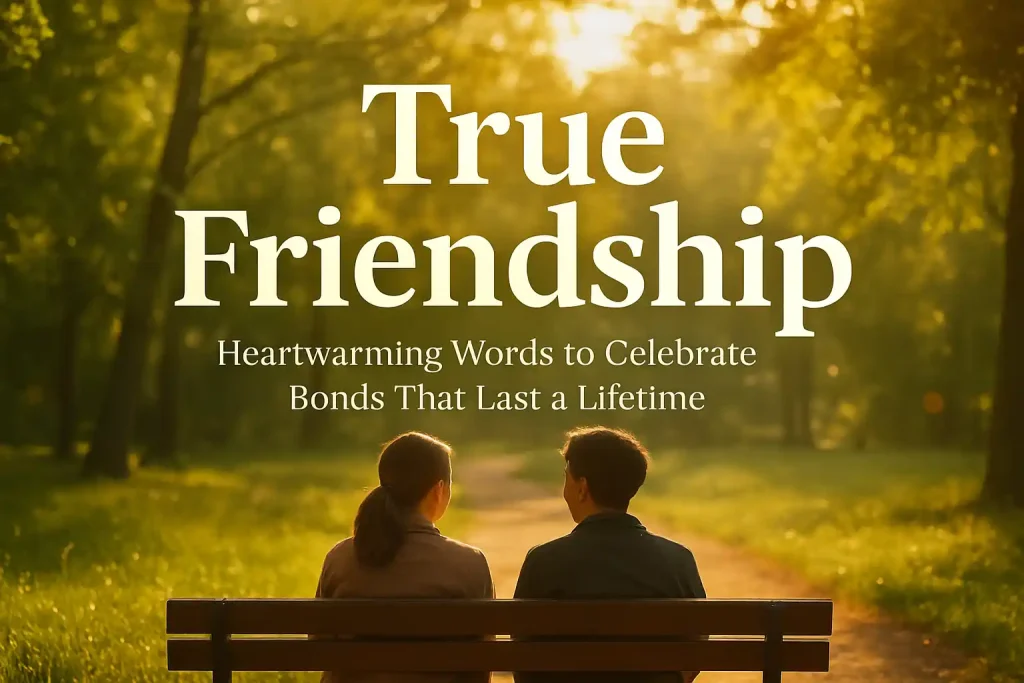 50 Quotes About True Friendship – Heartwarming Words to Celebrate Bonds That Last a Lifetime
